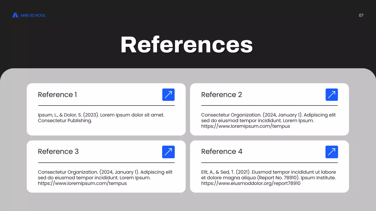 Grey Modern Marketing Academic Lecture Presentation