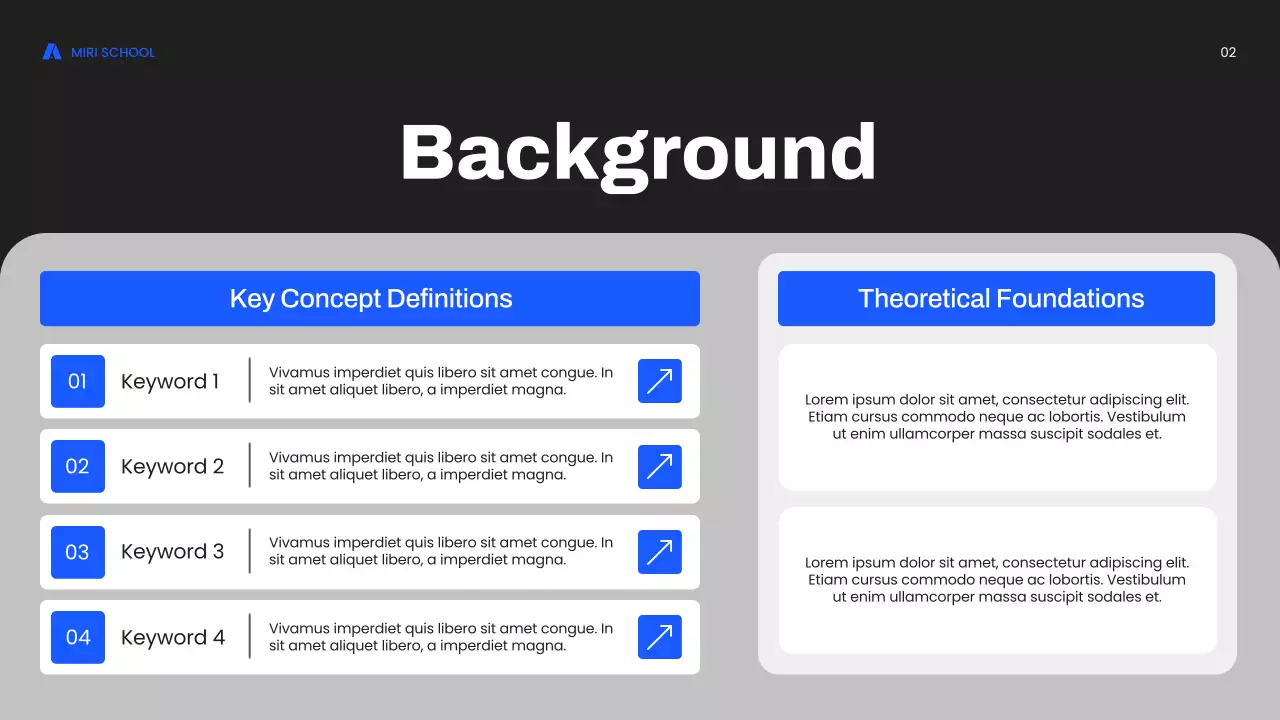 Grey Modern Marketing Academic Lecture Presentation