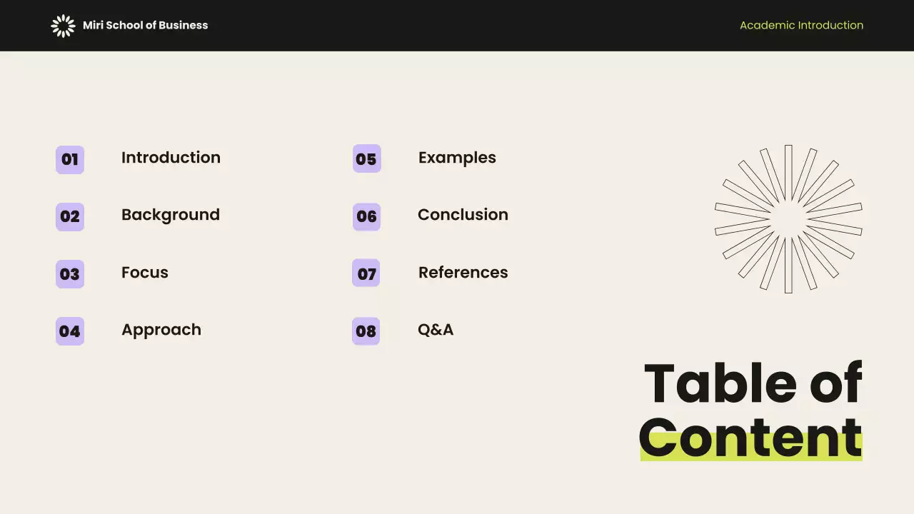 Beige Modern Academic Introduction Presentation