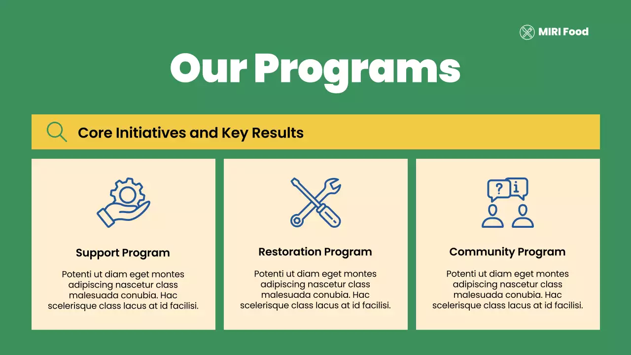 Green Simple Benefit Non-Profit Announcement Presentation