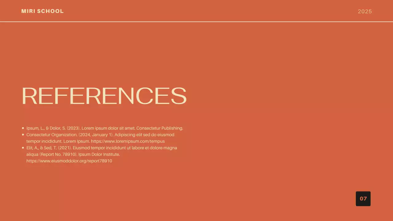 Orange Modern Academic Introduction Presentation