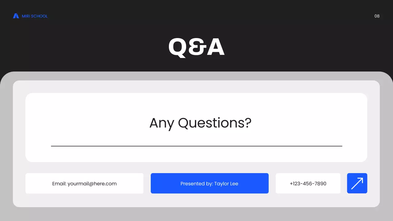 Grey Modern Marketing Academic Lecture Presentation