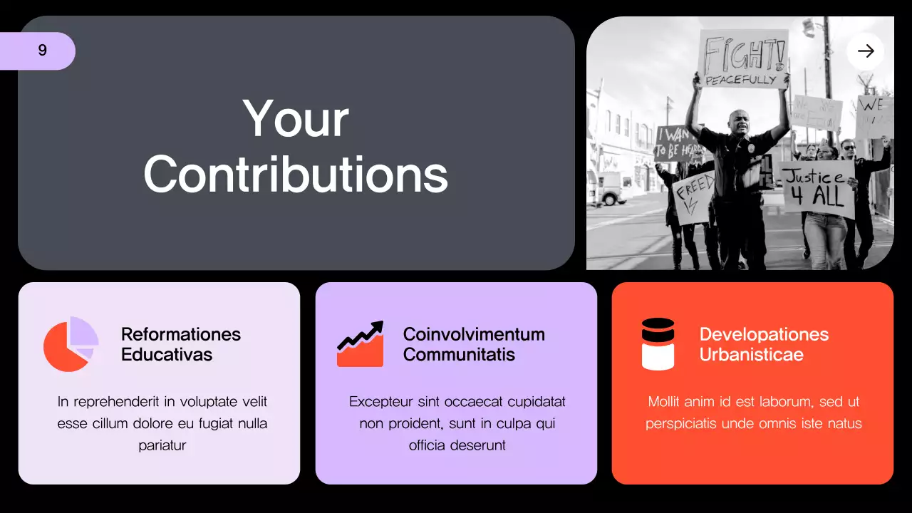 Black Modern Civil Movements History Presentation