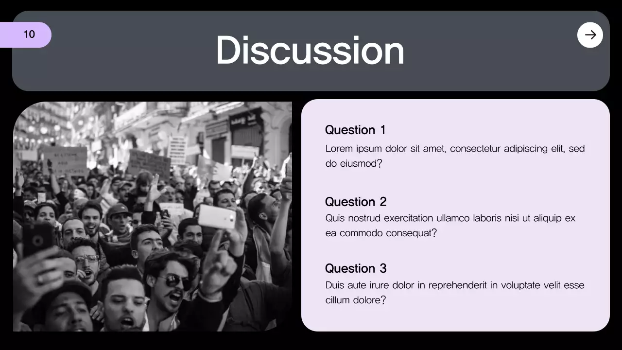 Black Modern Civil Movements History Presentation