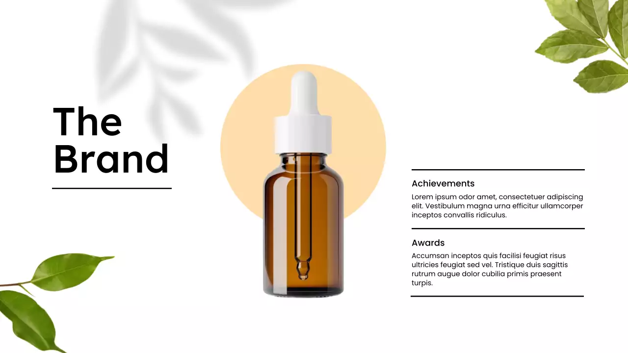 Beige Minimal Skincare Product Catalog Presentation