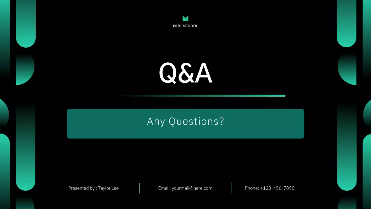 Black Modern Computer Science Lecture Presentation