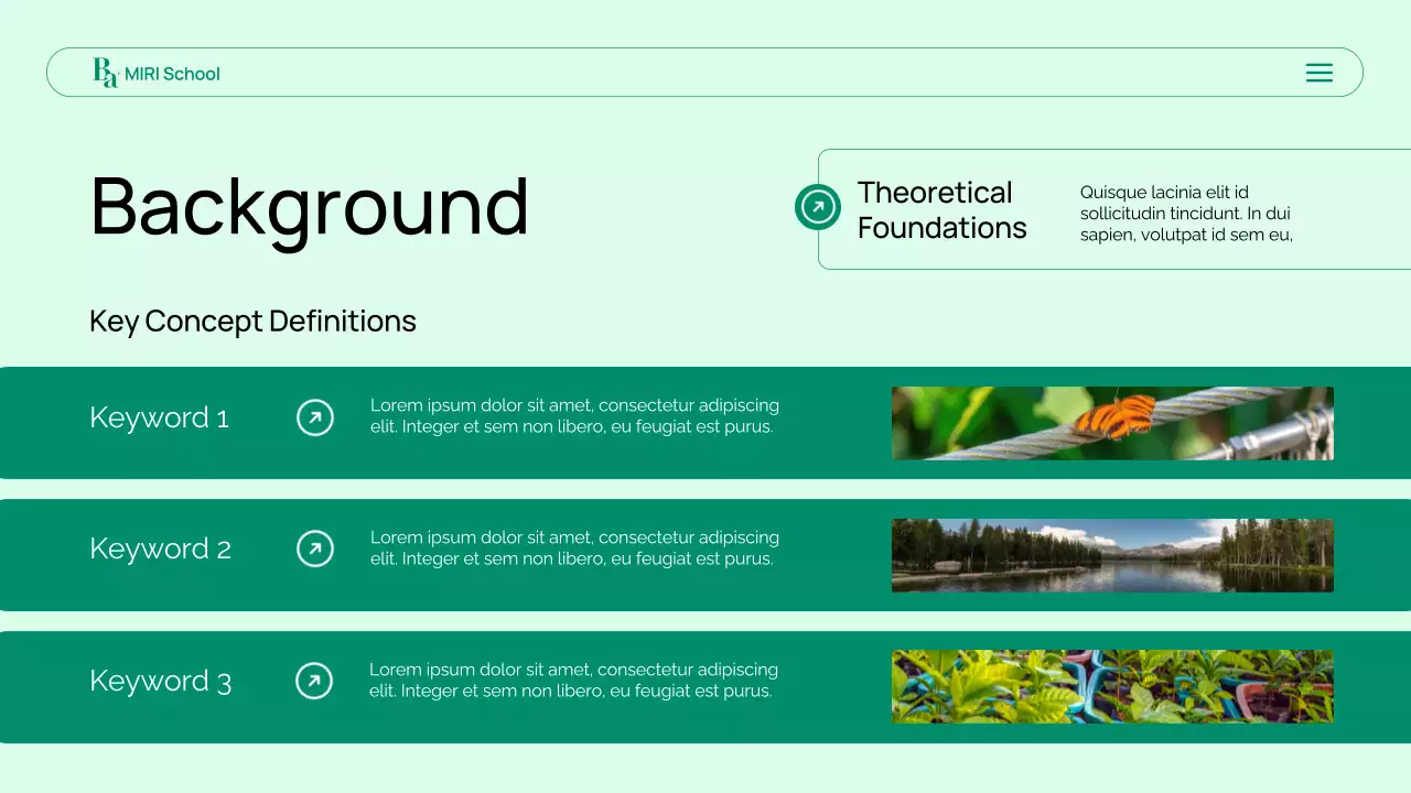Mint Modern Biology Academic Lecture Presentation