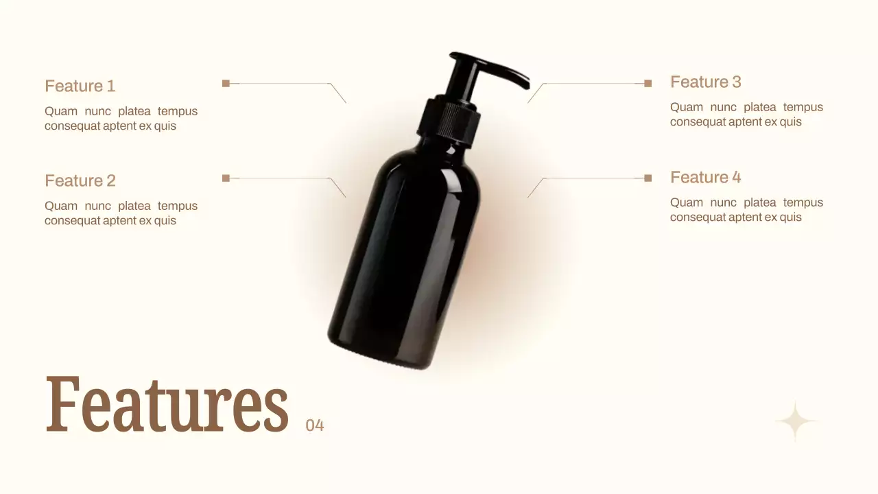 Beige Elegant Skincare Product Catalog Presentation