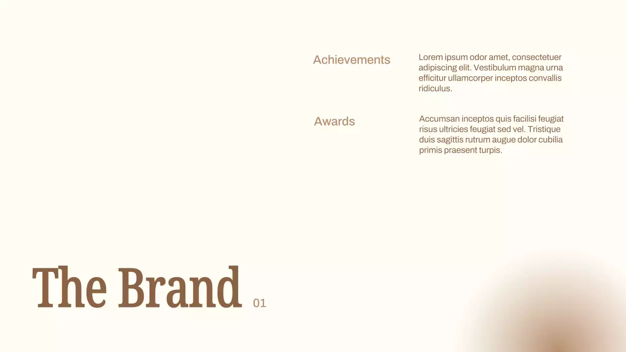 Beige Elegant Skincare Product Catalog Presentation