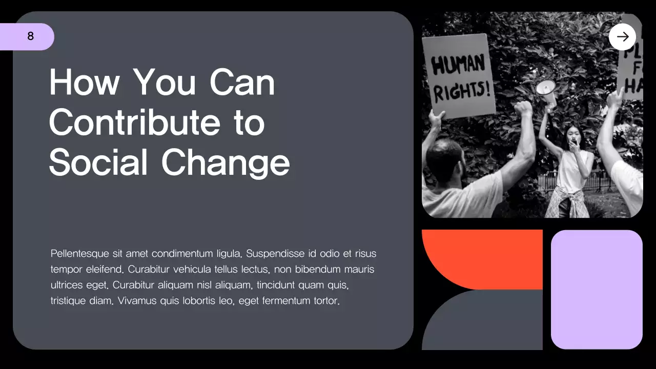 Black Modern Civil Movements History Presentation