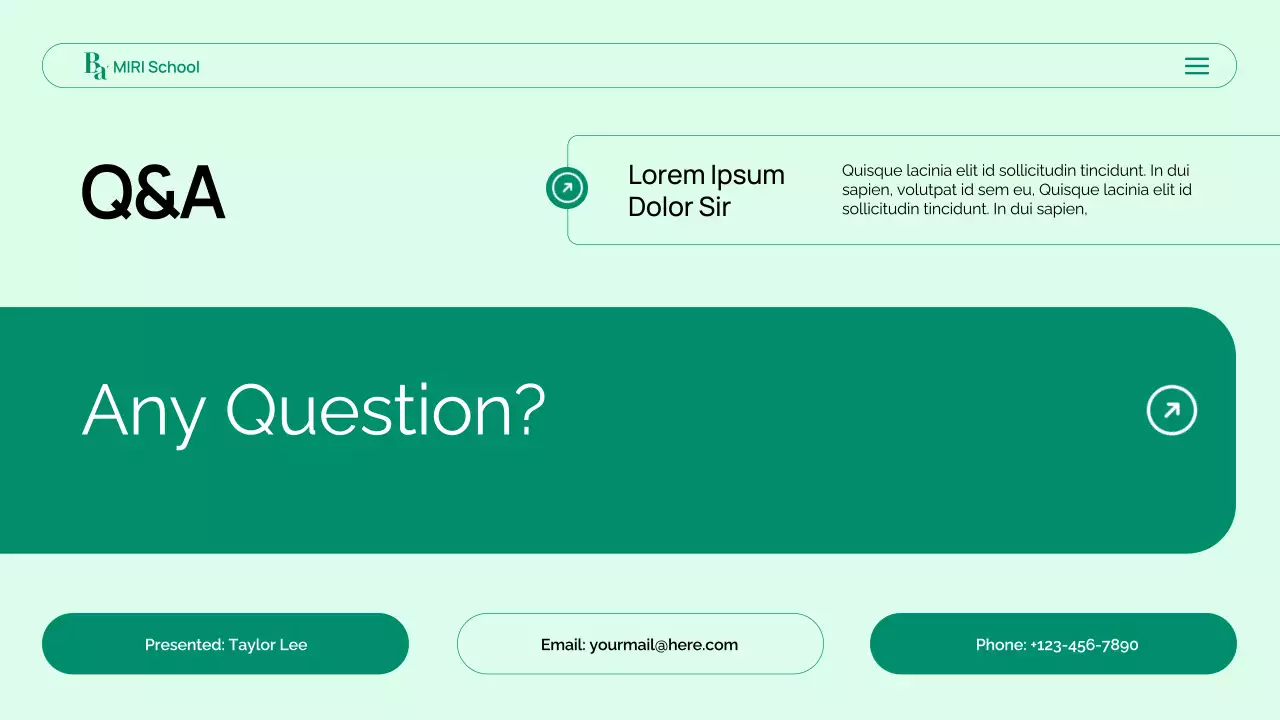 Mint Modern Biology Academic Lecture Presentation