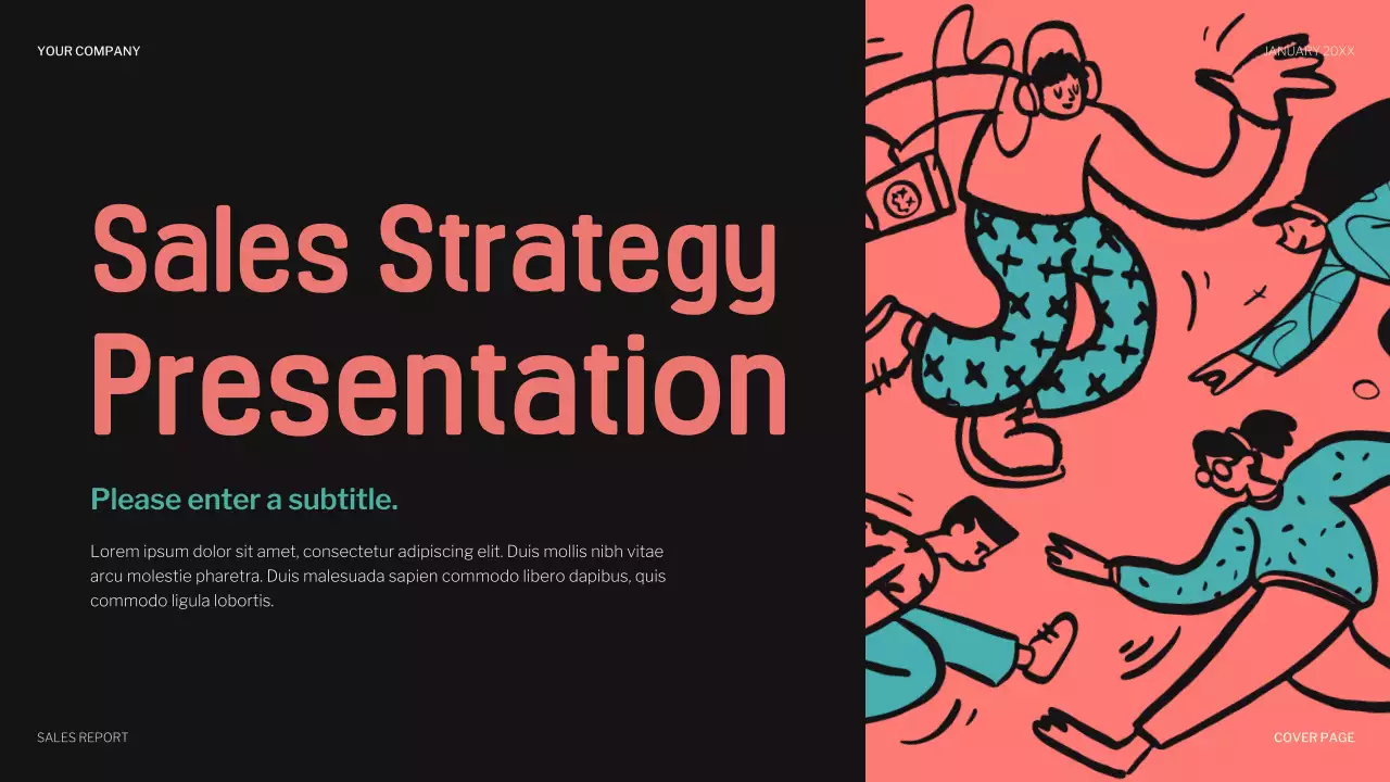Coral Bold Sales Strategy Presentation