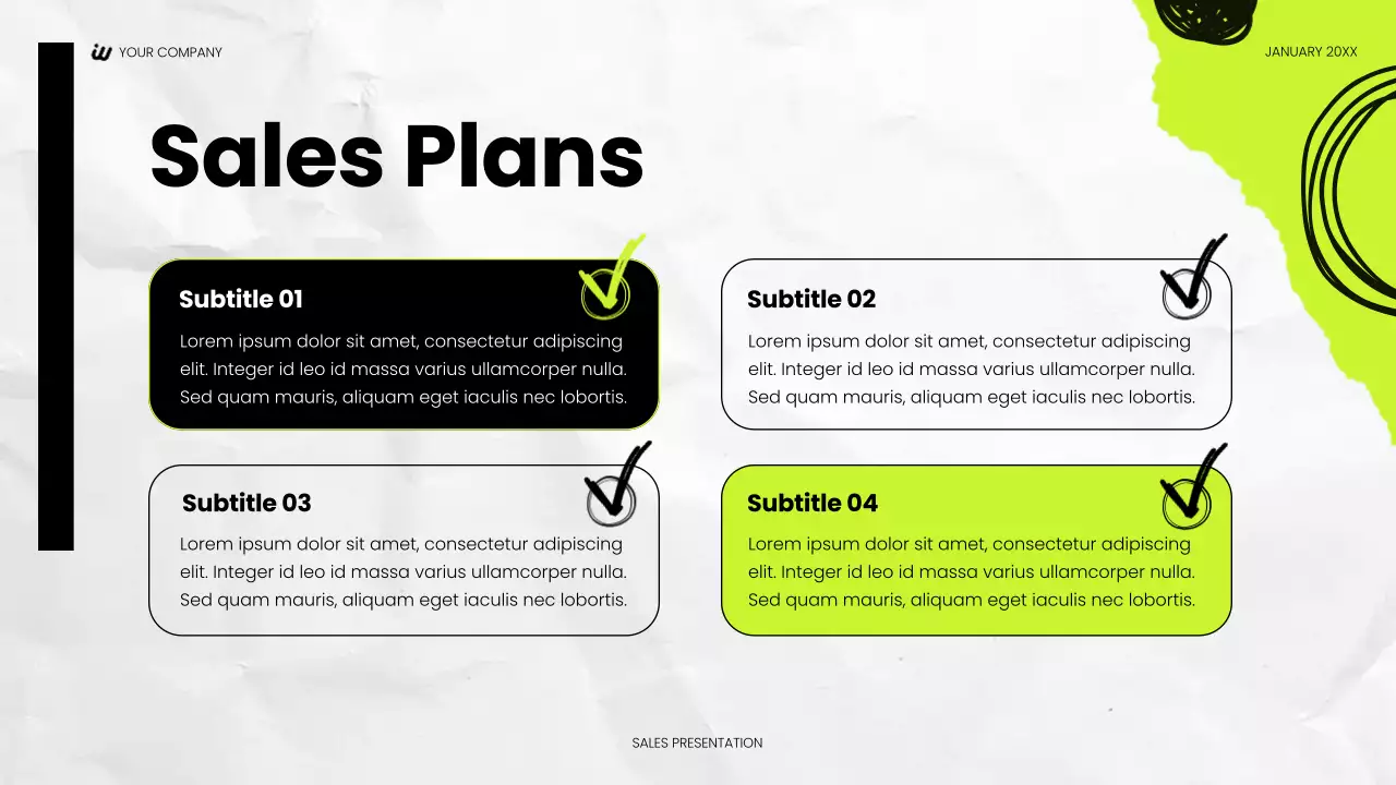 Black Modern Social Media Sales Promotion Presentation