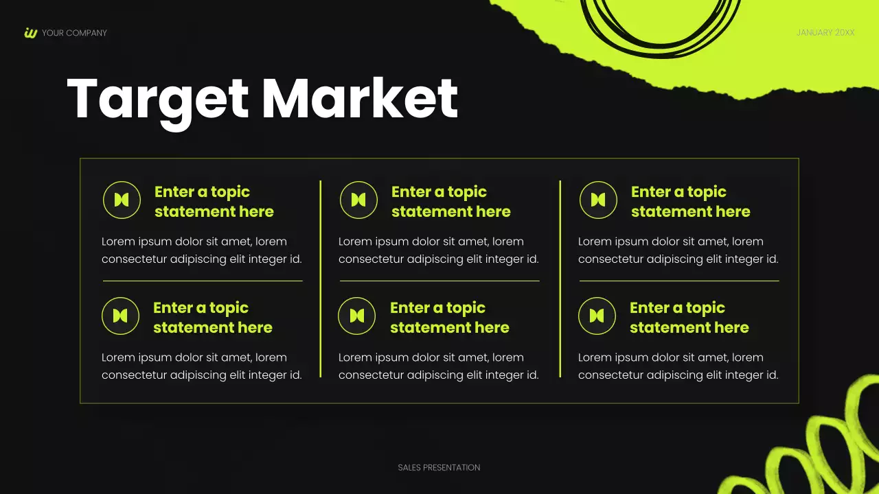 Black Modern Social Media Sales Promotion Presentation