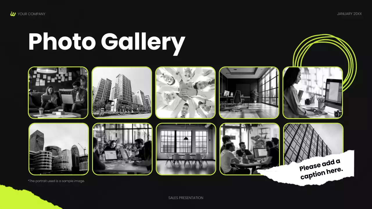 Black Modern Social Media Sales Promotion Presentation