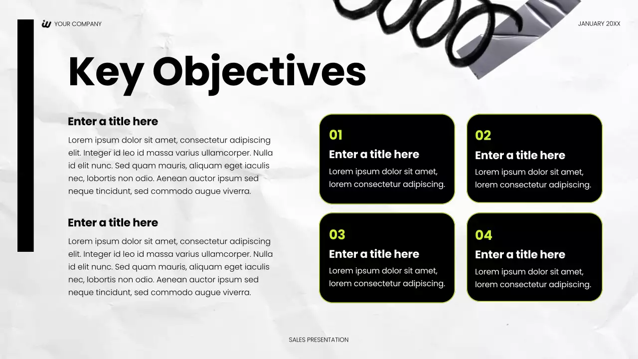 Black Modern Social Media Sales Promotion Presentation