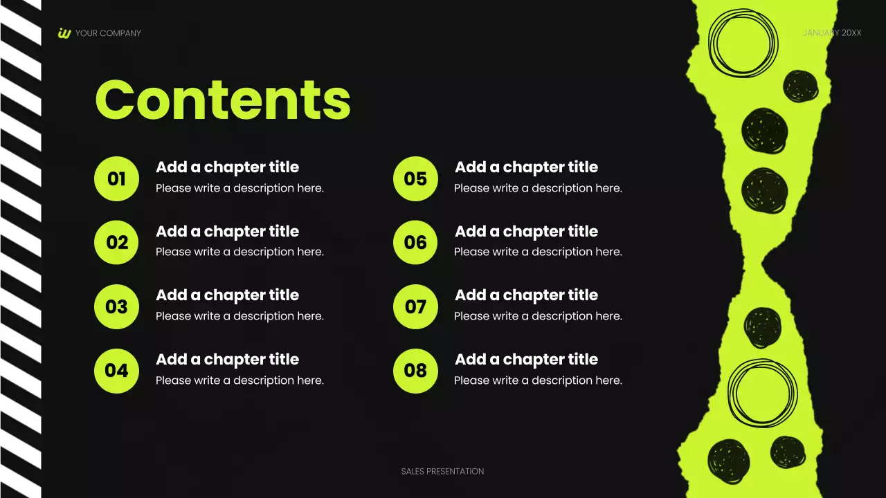 Black Modern Social Media Sales Promotion Presentation