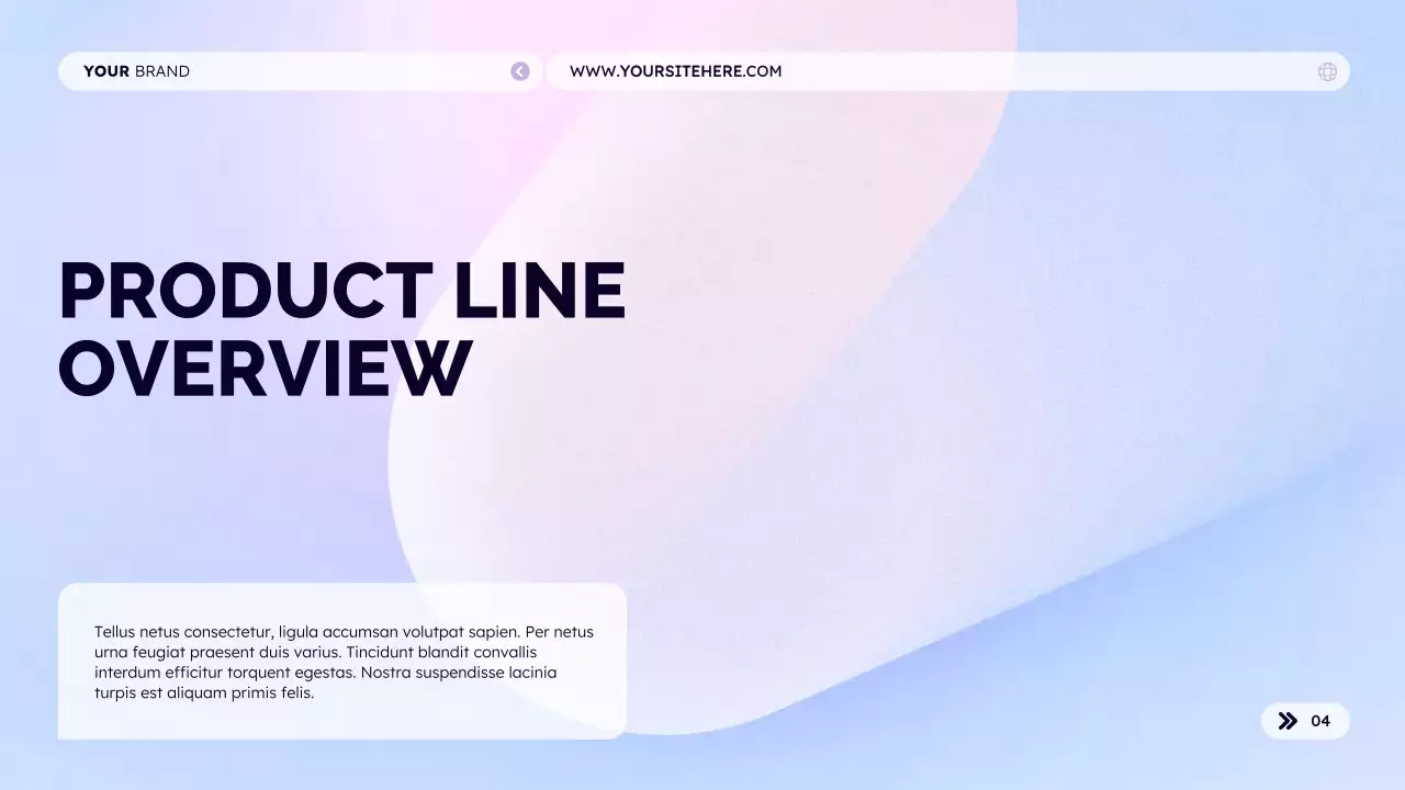 Blue Modern Product Catalog Guide Presentation