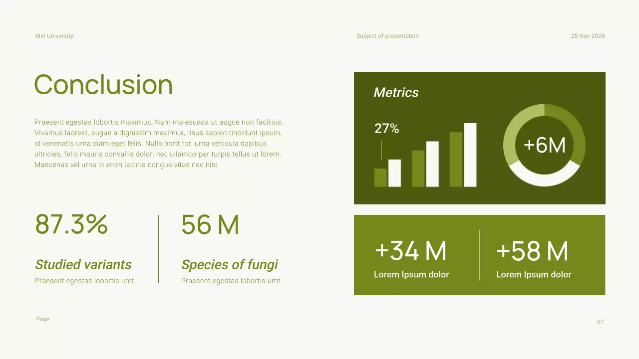Green Minimal Academic Introduction Presentation