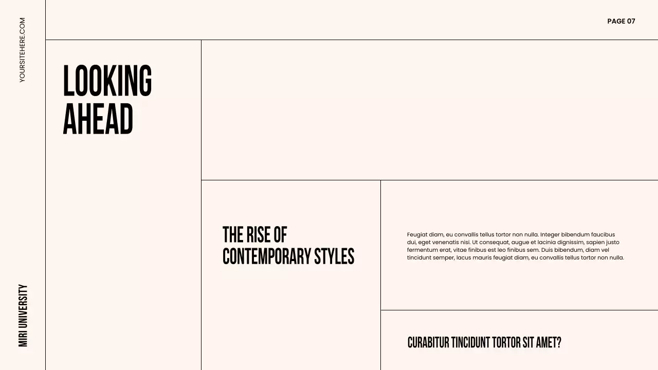 Beige Classic Music History Presentation