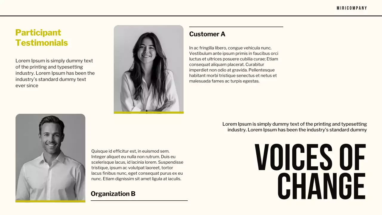 Bài trình bày báo cáo phi lợi nhuận chuyên nghiệp của người da đen