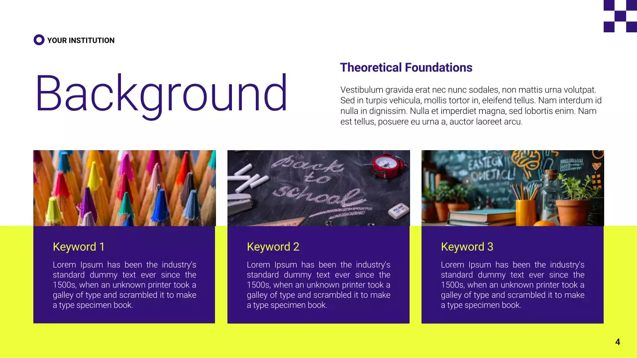 Purple Modern Academic Introduction Presentation