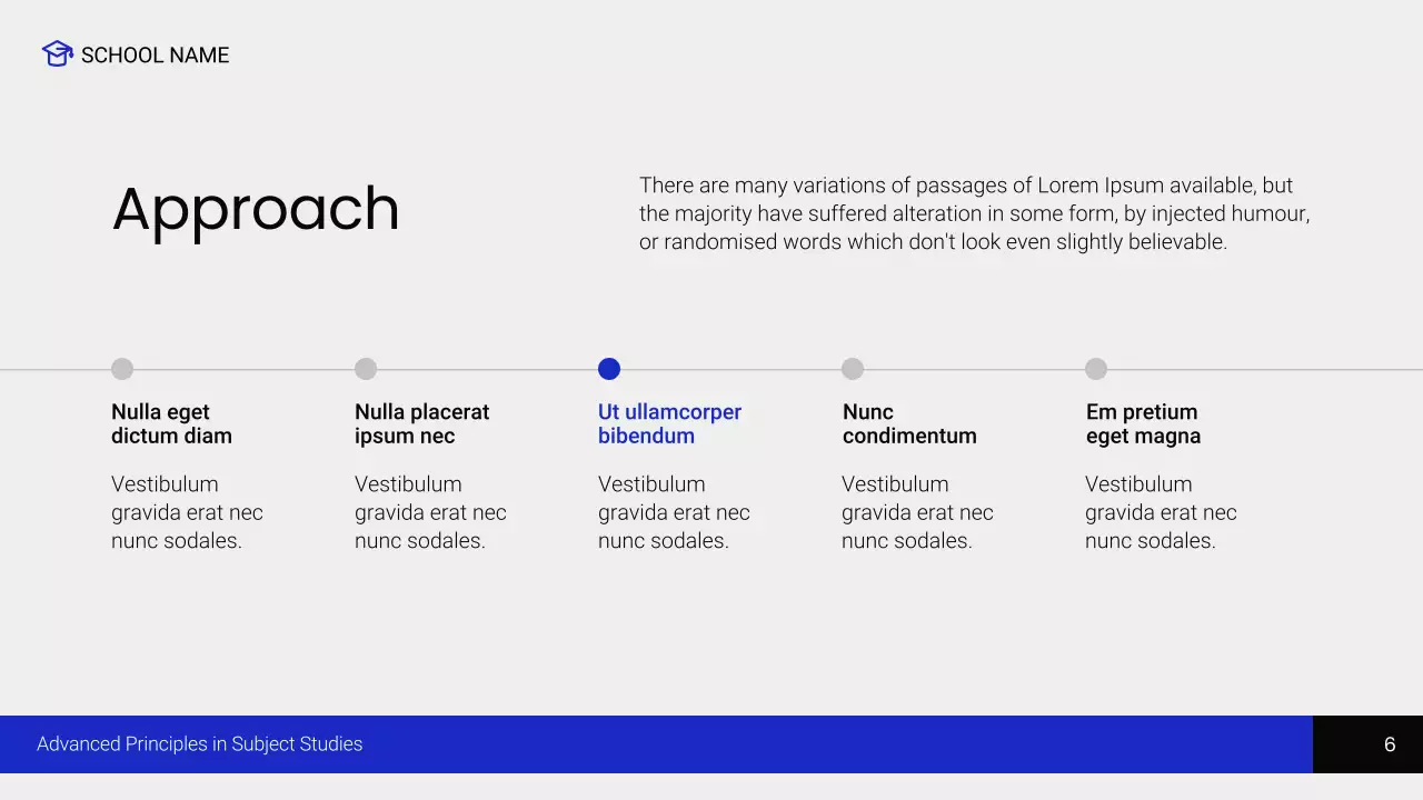 Black Modern Academic Introduction Presentation