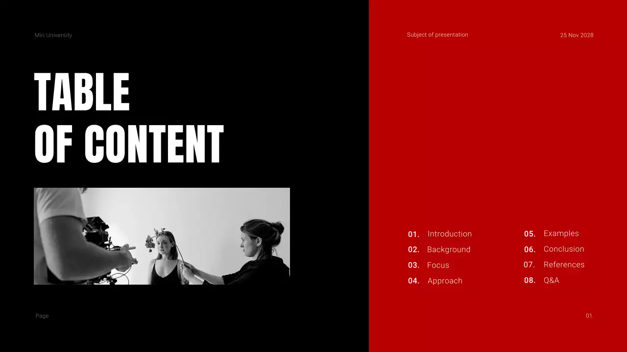 Bài thuyết trình học thuật về làm phim chuyên nghiệp của người da đen