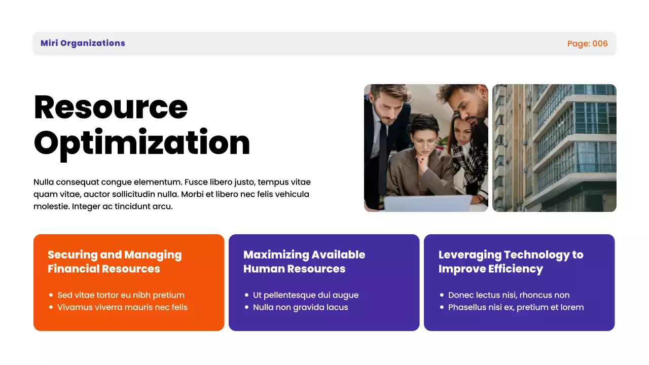 Bài thuyết trình hướng dẫn của Tổ chức phi lợi nhuận Orange