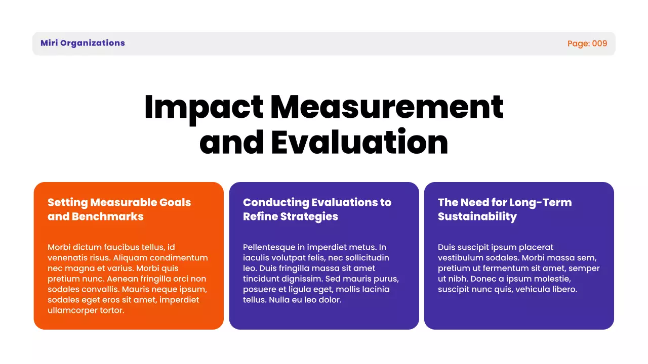 Bài thuyết trình hướng dẫn của Tổ chức phi lợi nhuận Orange
