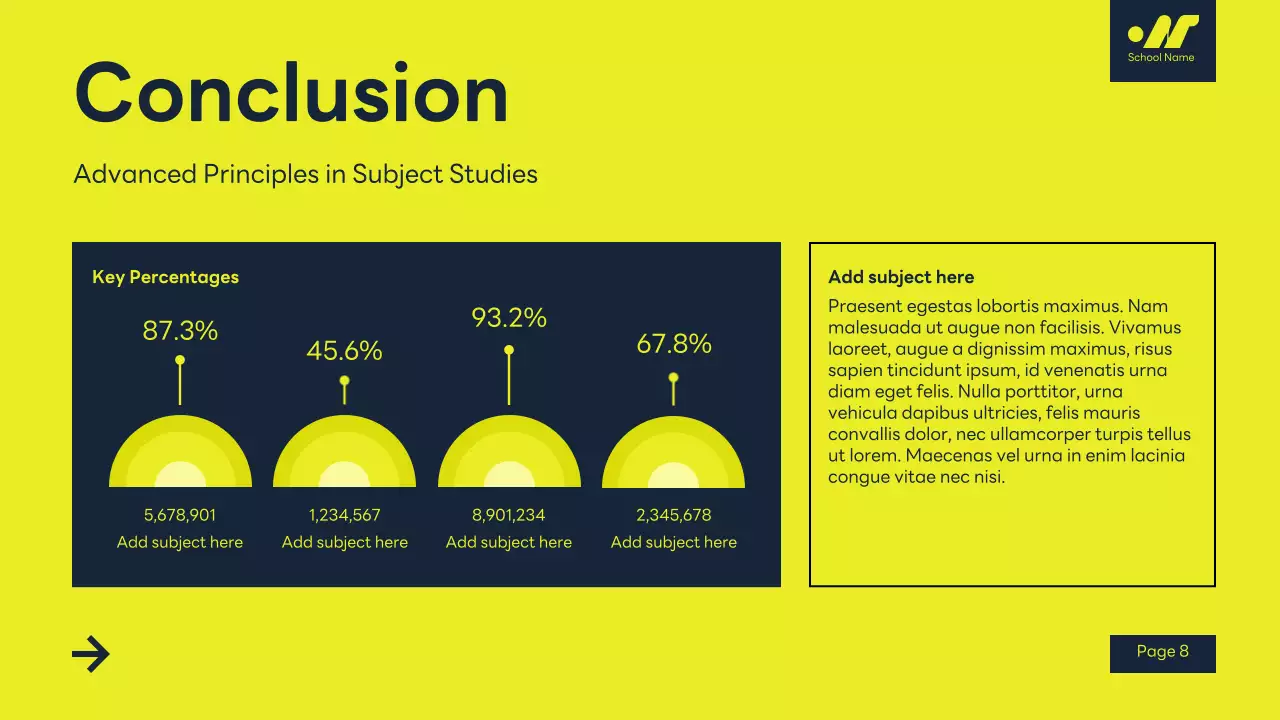 Yellow Modern Academic Introduction Presentation