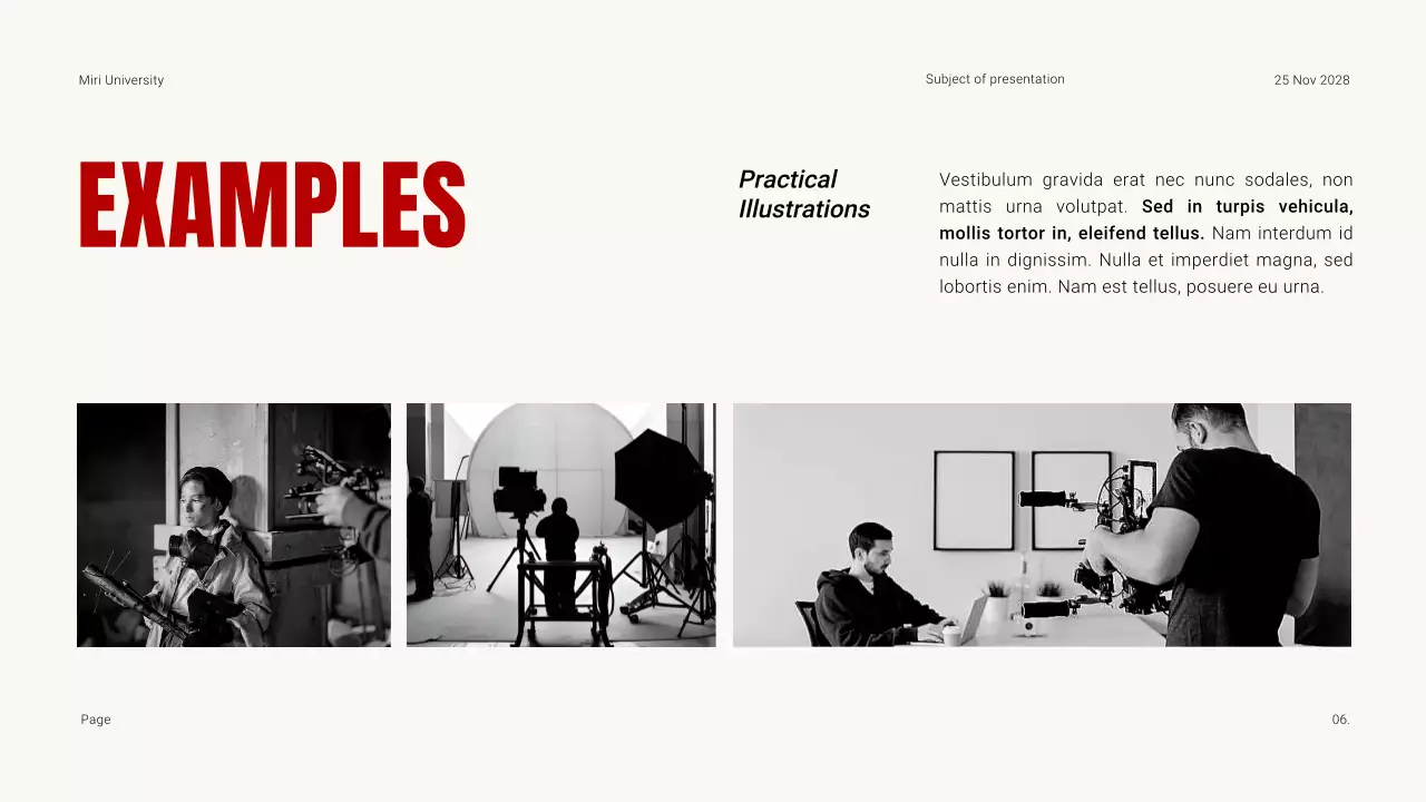 Bài thuyết trình học thuật về làm phim chuyên nghiệp của người da đen