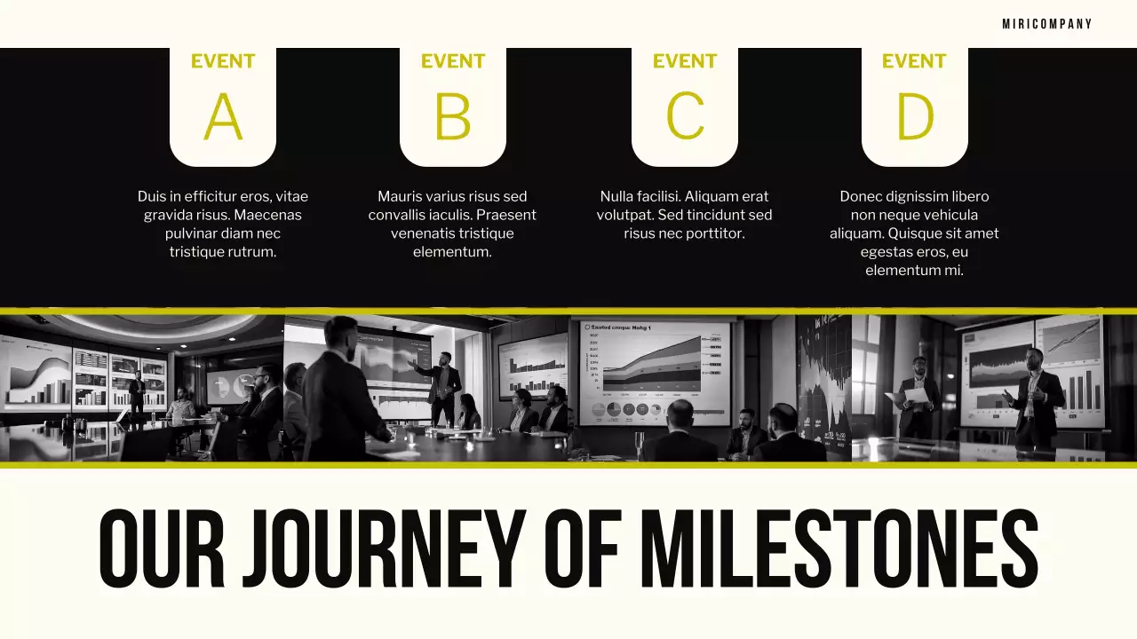 Bài trình bày báo cáo phi lợi nhuận chuyên nghiệp của người da đen