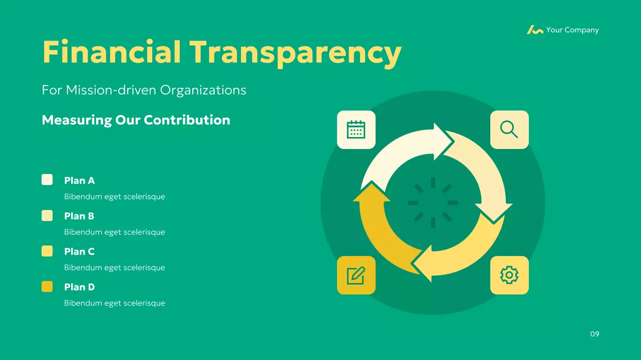 Green Simple 비영리 제안 프레젠테이션