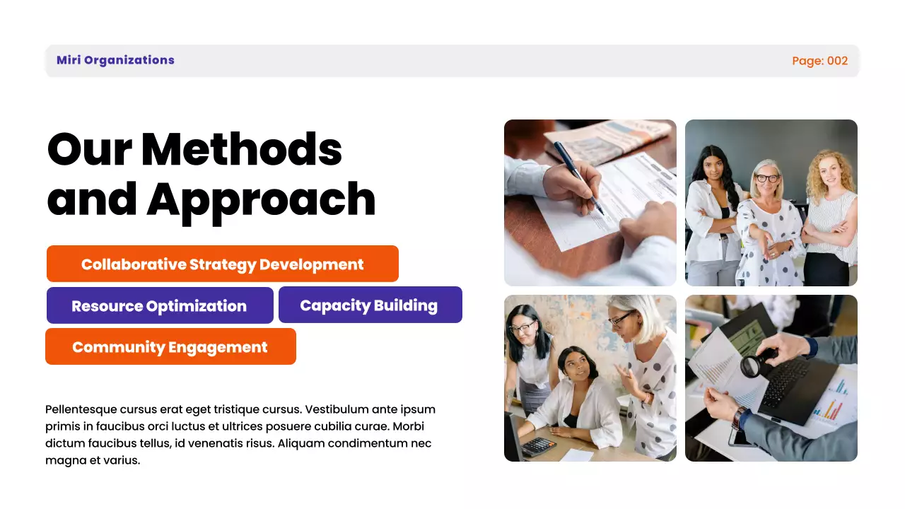 Bài thuyết trình hướng dẫn của Tổ chức phi lợi nhuận Orange