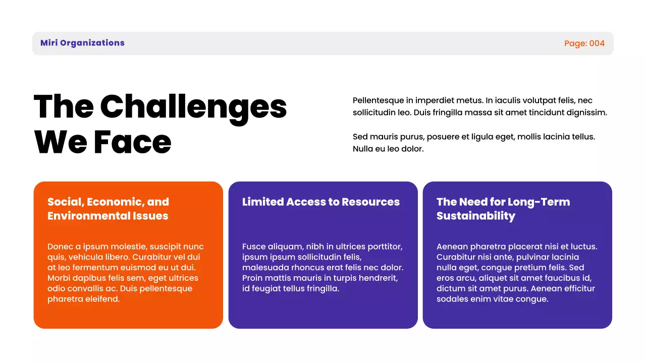 Bài thuyết trình hướng dẫn của Tổ chức phi lợi nhuận Orange