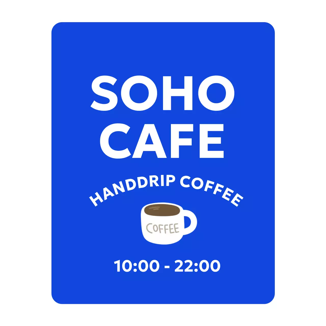 About Blue Modern Cafe