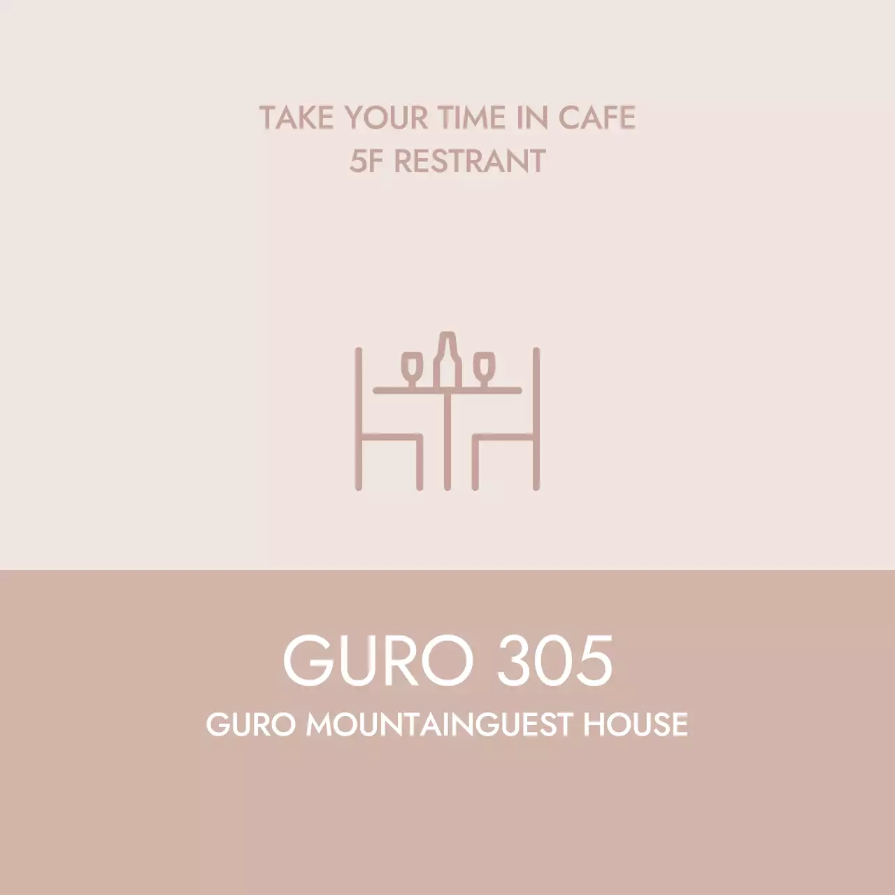 Kata-kata ikon minimalis berwarna krem