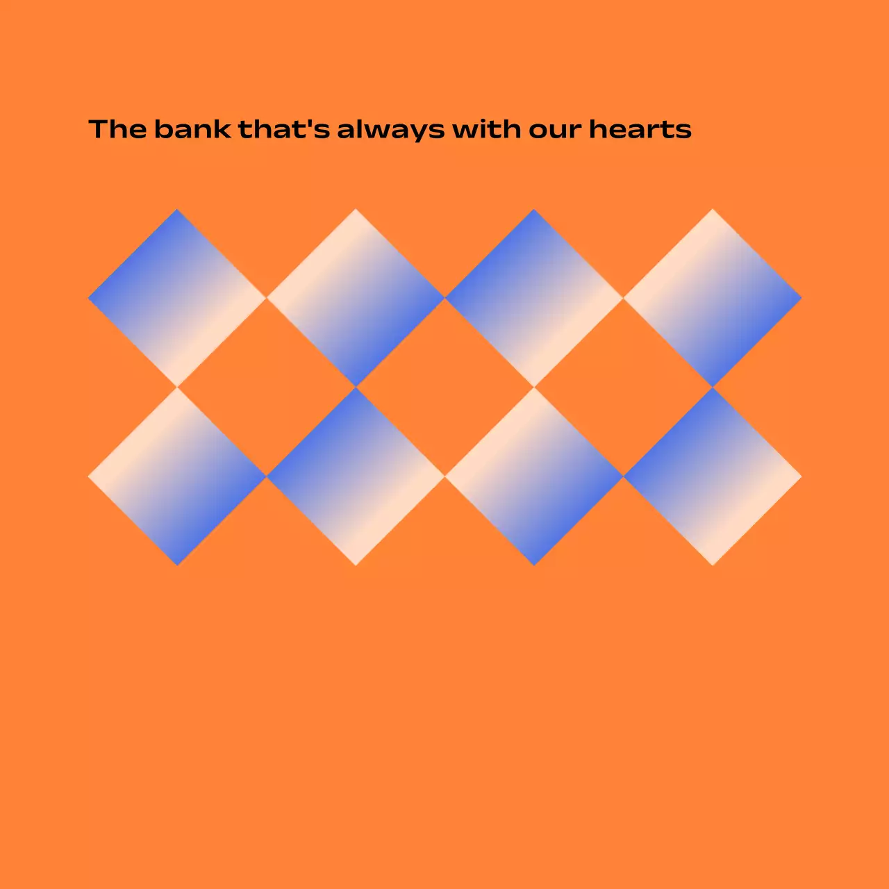 Promosikan Iklan Asuransi Sederhana Gradien