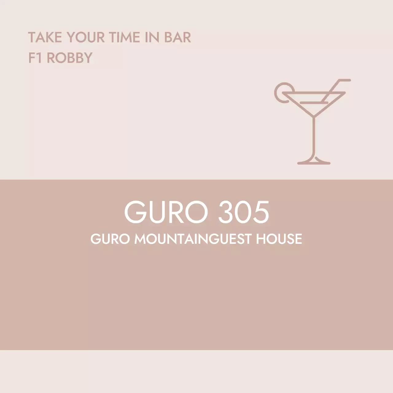 Kata-kata ikon minimalis berwarna krem