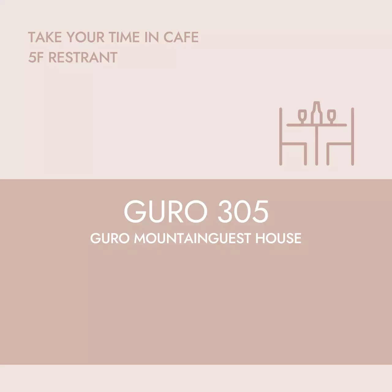 Kata-kata ikon minimalis berwarna krem