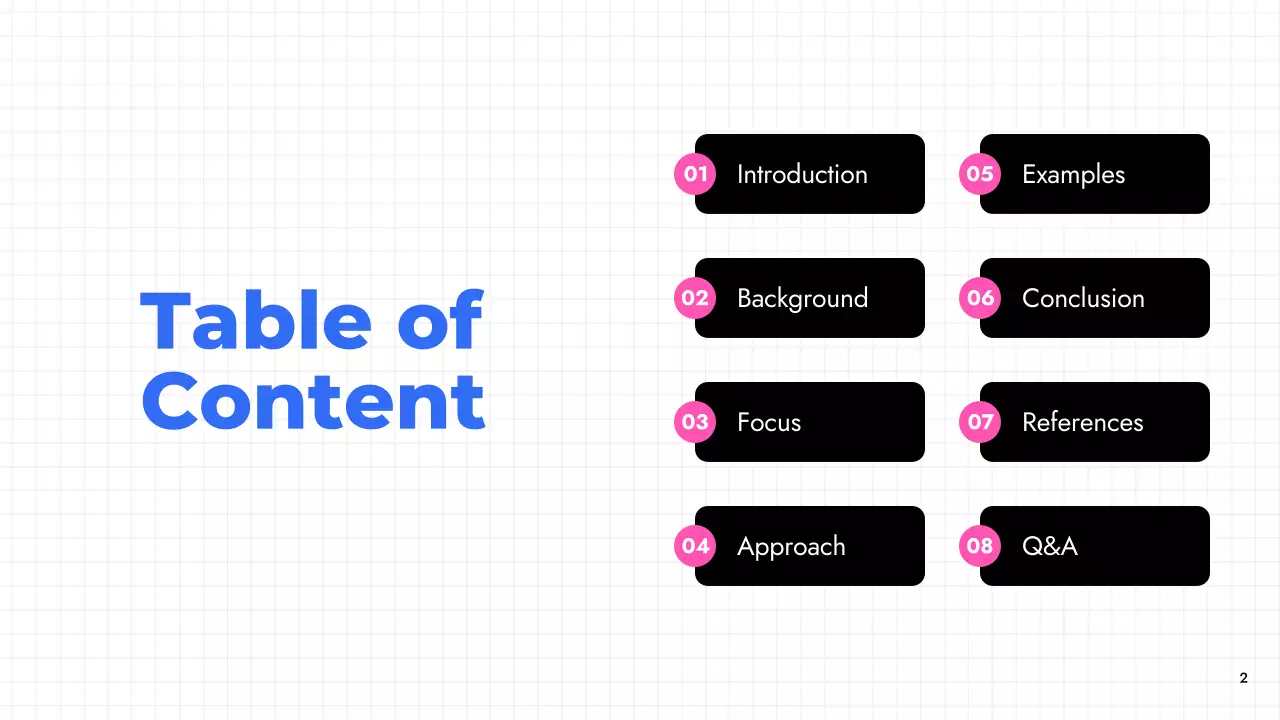 Presentasi Pengantar Akademik Modern Biru