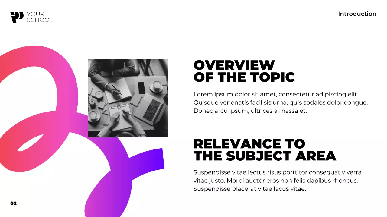 Purple Modern Academic Presentation