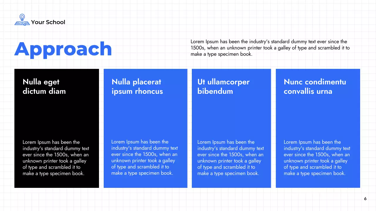 Presentasi Pengantar Akademik Modern Biru