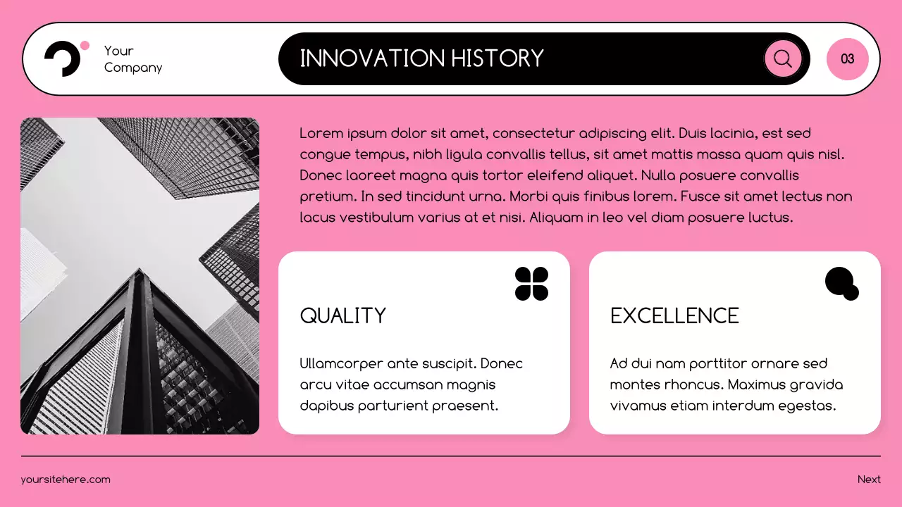 Pink Modern Product Catalogue Guide Presentation