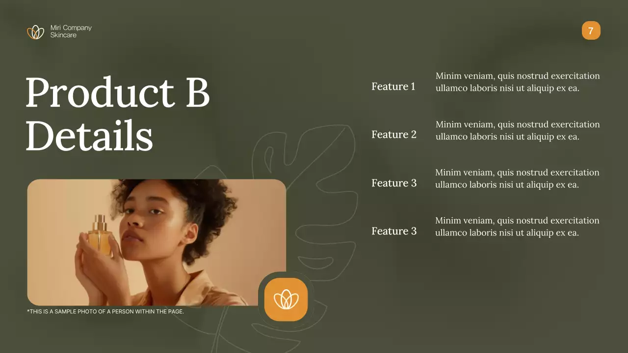 Beige Elegant Skincare Product Catalogue Presentation