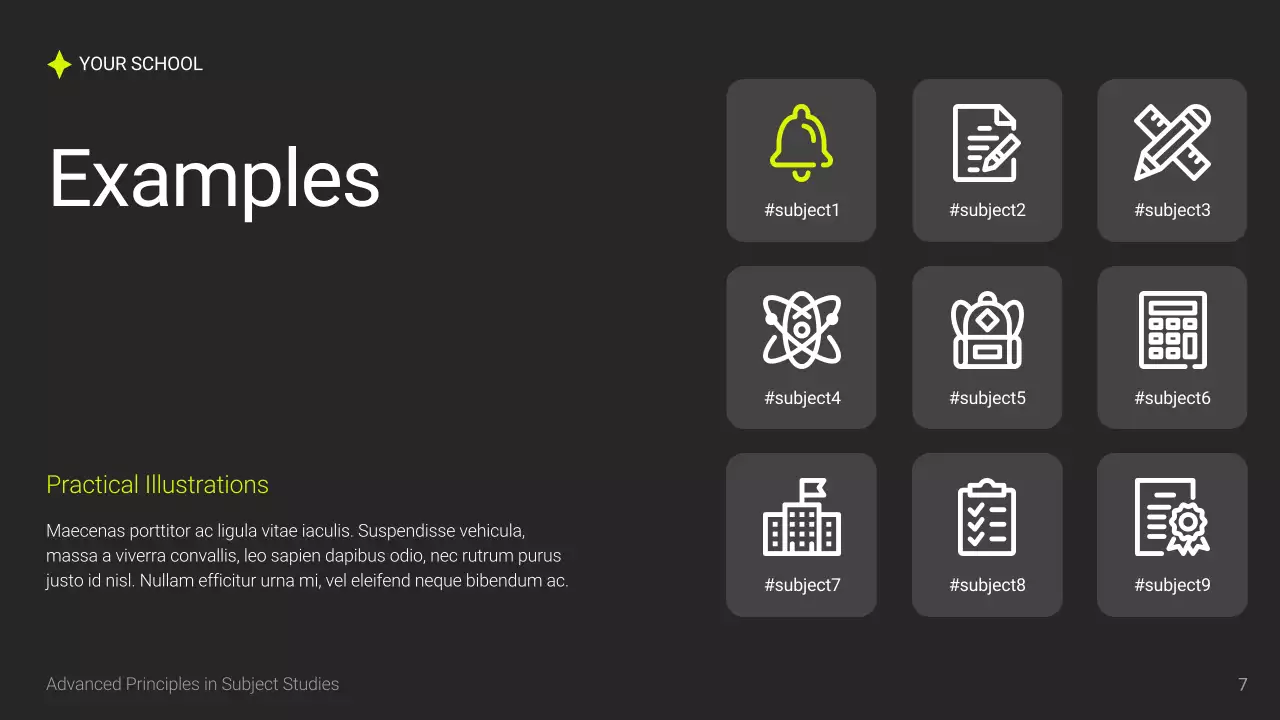 Black Professional Academic Introduction Presentation