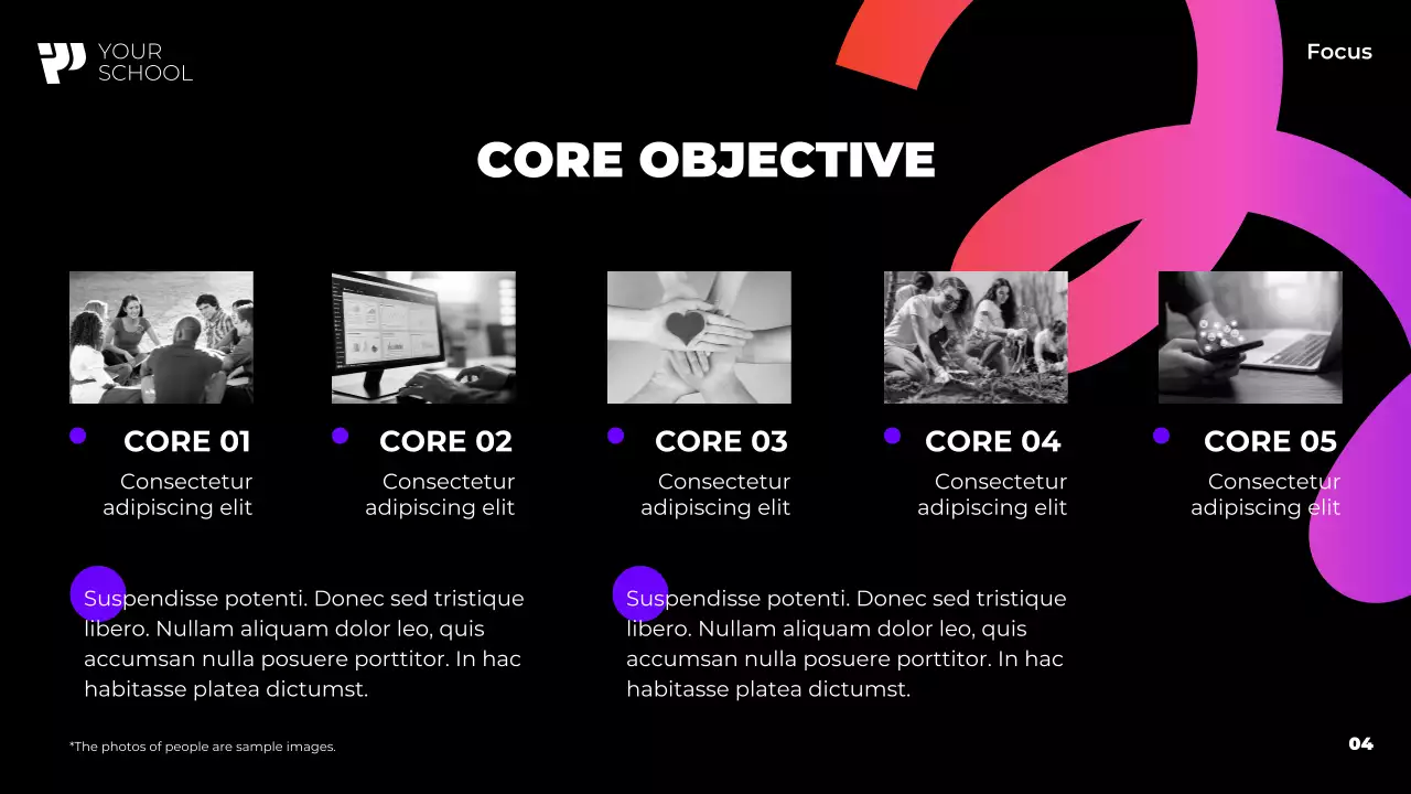 Purple Modern Academic Presentation