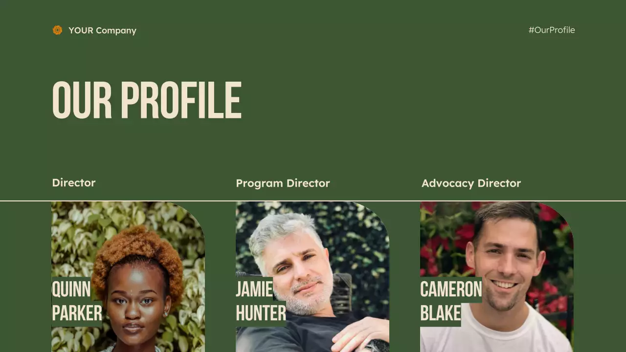 Green Modern Non-Profit Brief Presentation