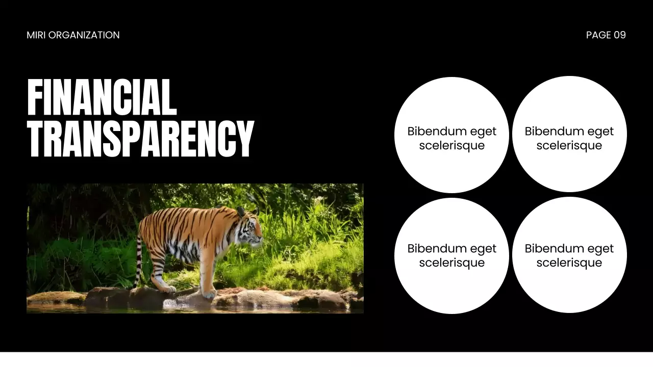 Apresentação da Vida Selvagem Moderna Negra